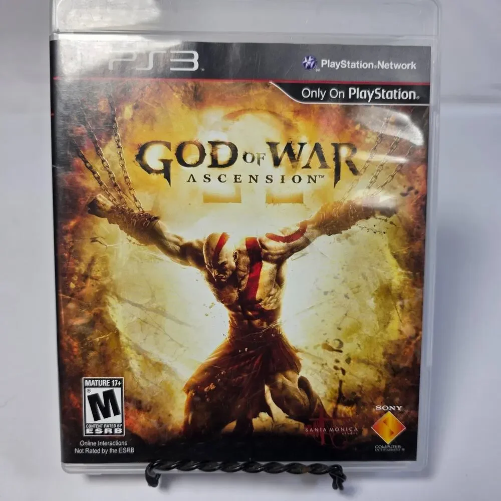 God of War Ascension PS3 PlayStation 3 2013 Complete CIB Manual Tested Working